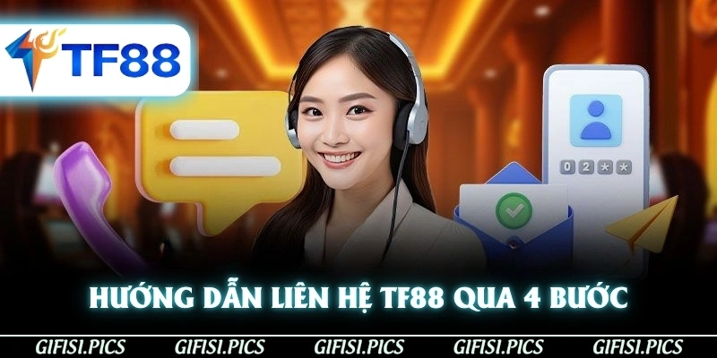 Hướng dẫn liên hệ TF88 qua 4 bước